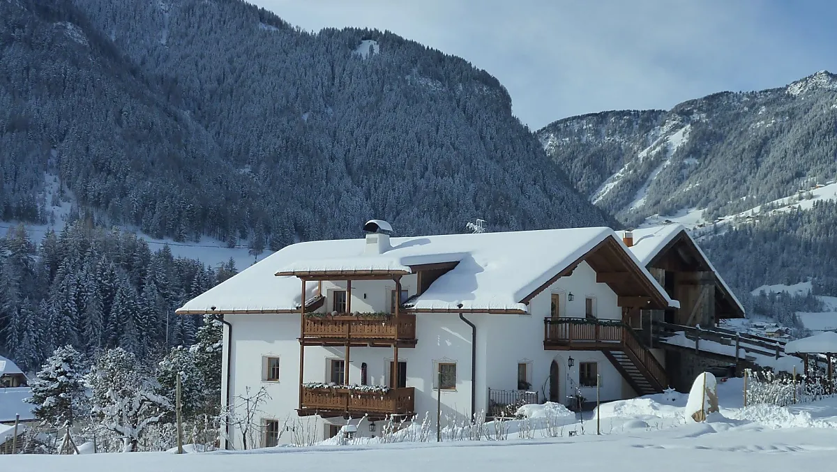 La cascina in inverno
