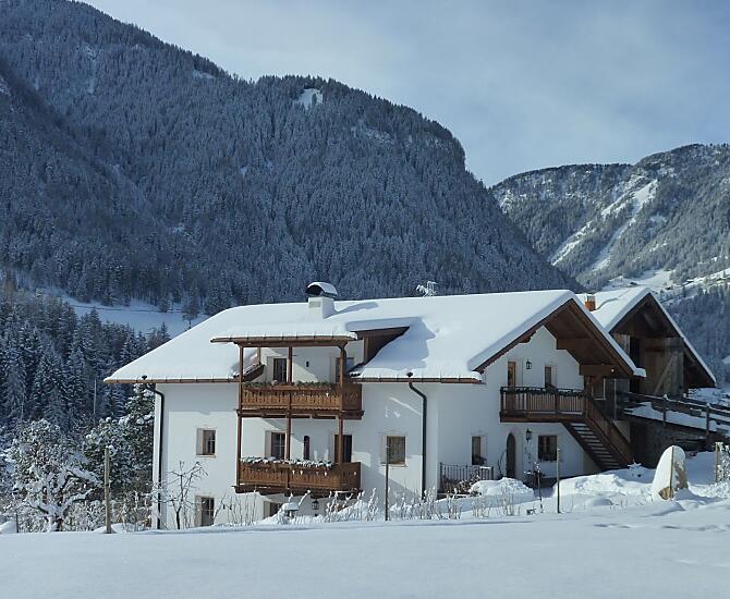 La cascina in inverno