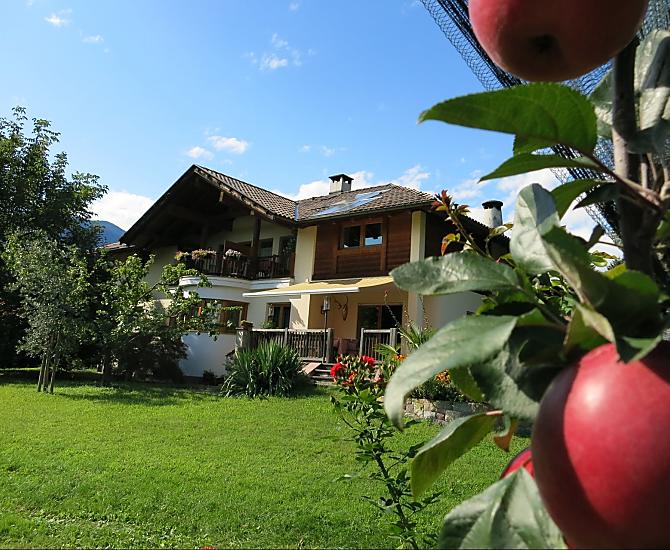 Giardino sul lato sud