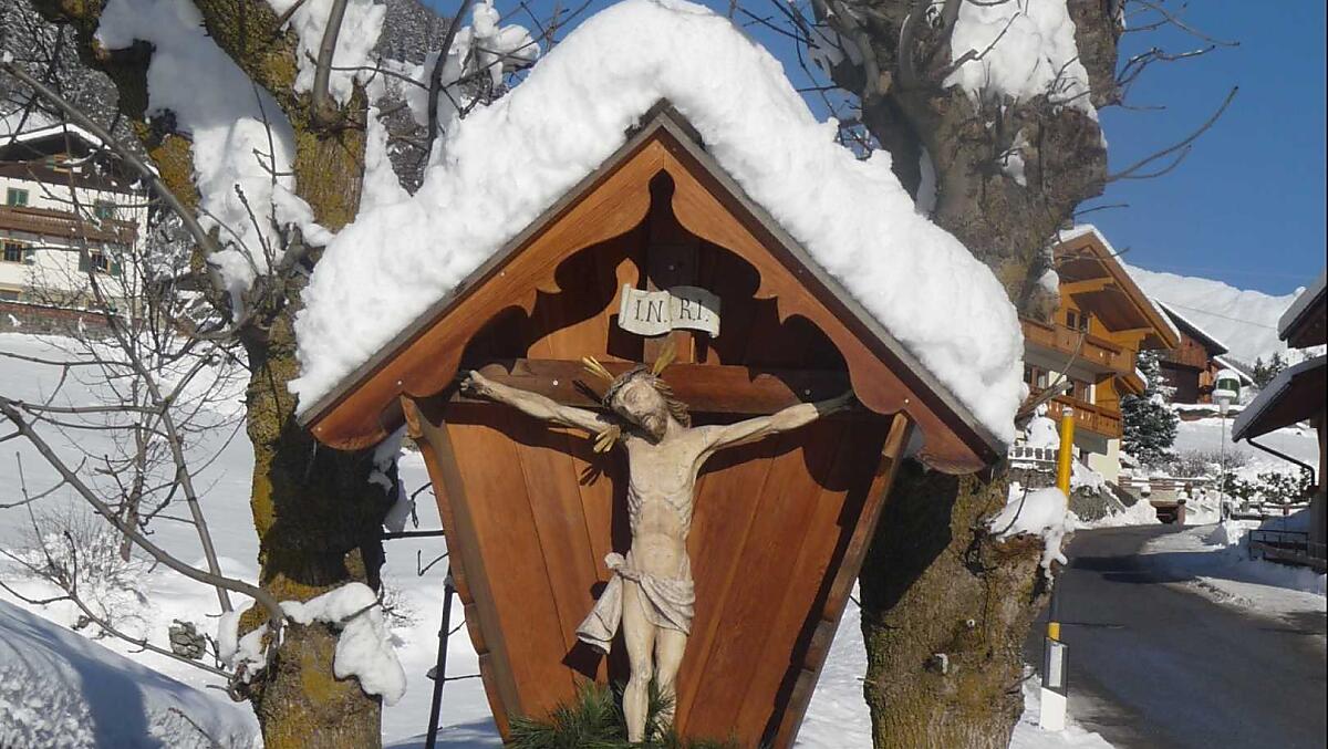 La nostra croce in inverno 