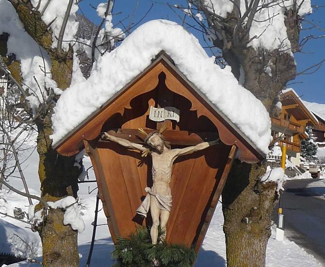 La nostra croce in inverno 
