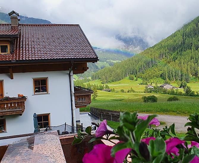 Vista dal balcone