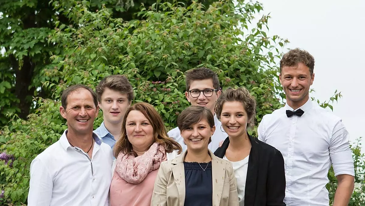 Markus, Sonja, Stefan, Marion, Ulrike, Peter e Alex