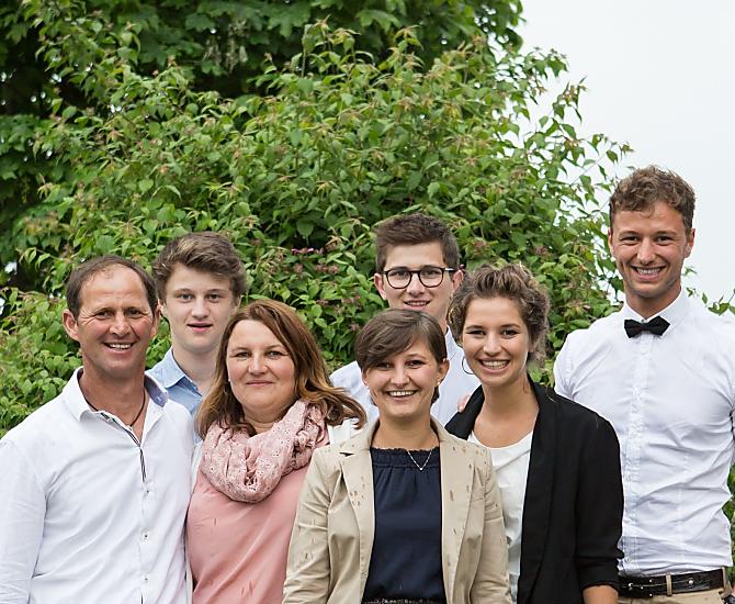 Markus, Sonja, Stefan, Marion, Ulrike, Peter e Alex