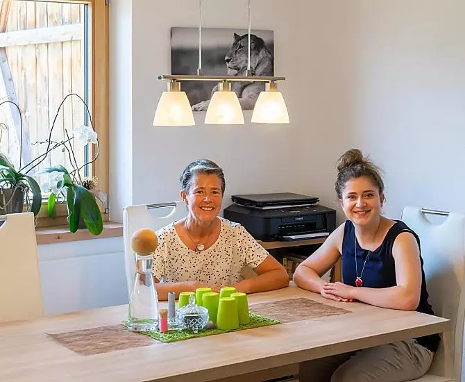 Madre e figlia, entrambe maestre di digiuno