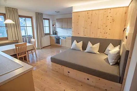 L'accogliente cucina abitabile del nostro appartamento vacanze Sonnenverwöhnt