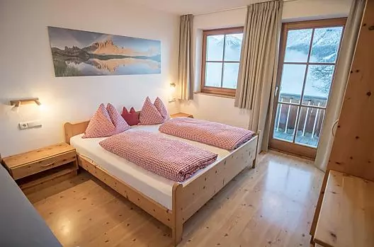 La camera da letto del nostro appartamento Sonnenverwöhnt