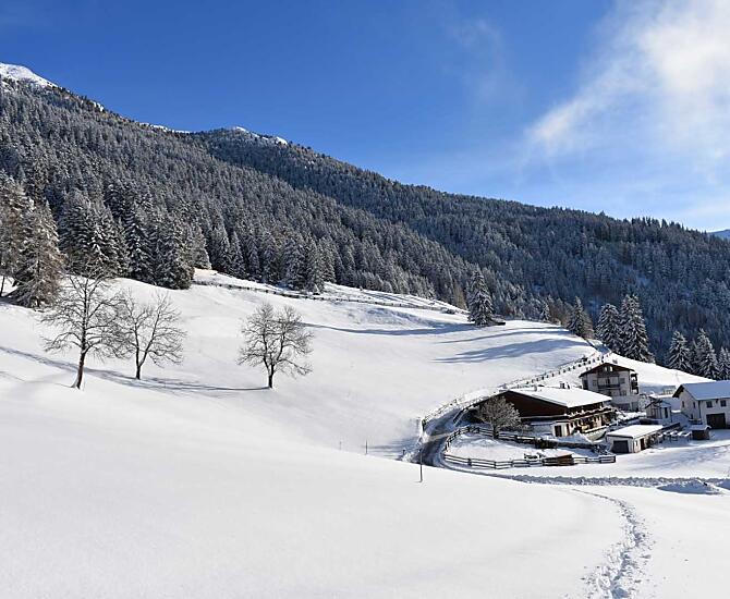 Inverno, un periodo tranquillo nel maso
