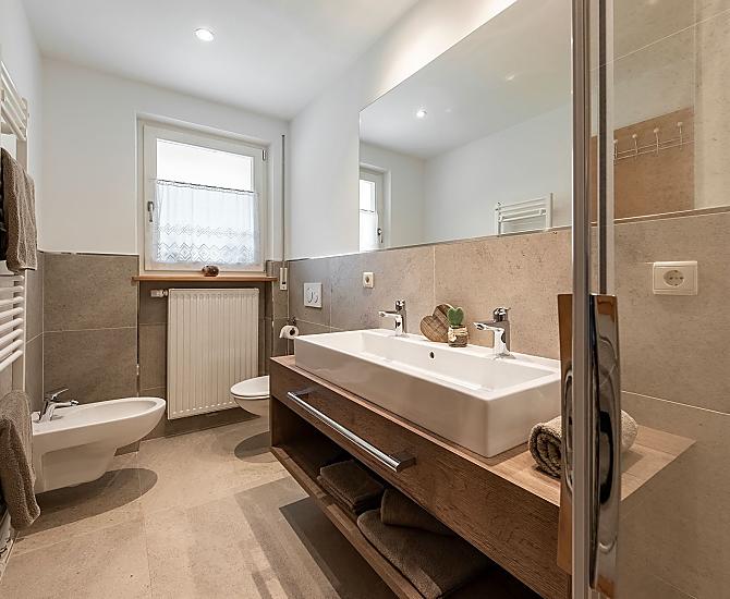 Bagno dell'appartamento Eisackblick