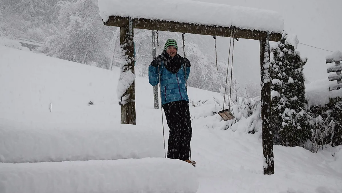 Divertimento sulla neve al maso Marschalkhof