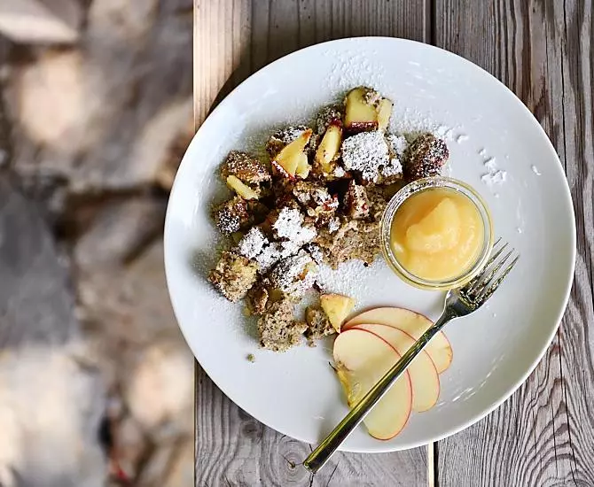 frittata sbriciolata di grano saraceno