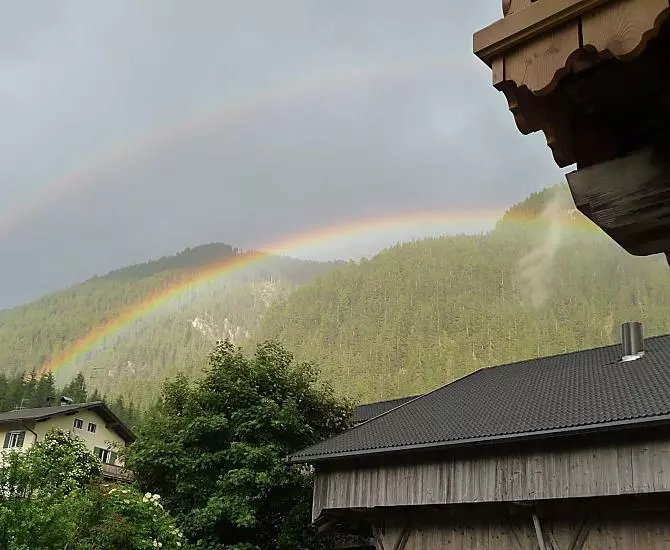 Arcobaleno serale