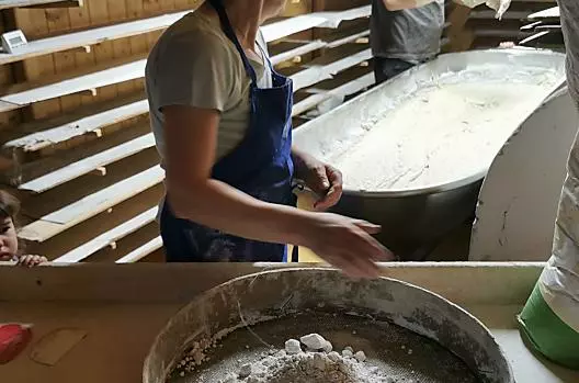 La cottura del pane al Wieserhof