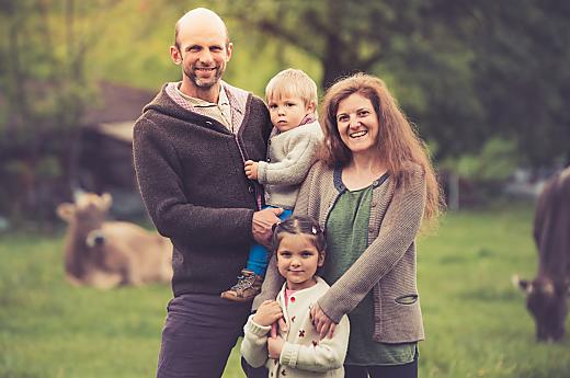 Günther, Karin, Ida e Karl