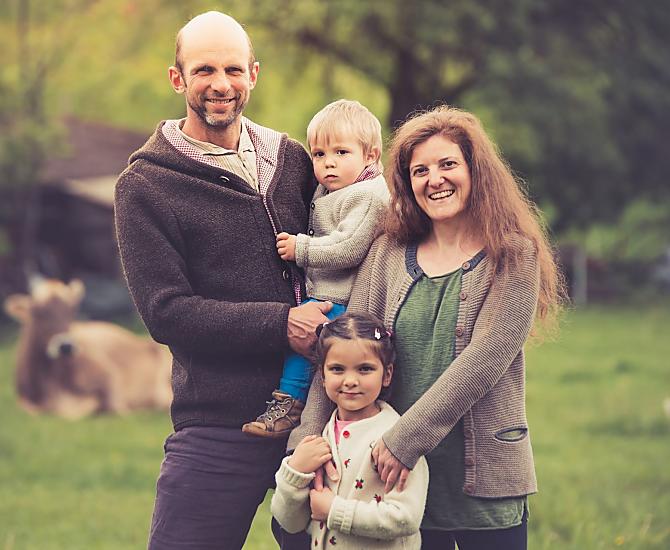 Günther, Karin, Ida e Karl