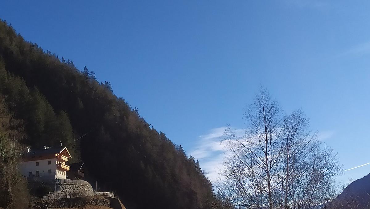 La neve lascia il posto alla primavera.
