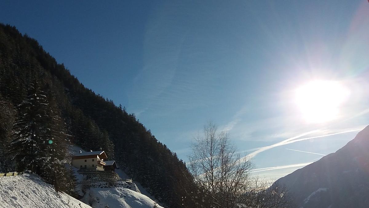 La magia dell'inverno nel nostro maso.
