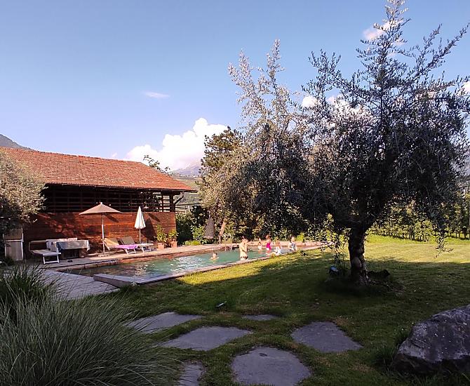 Giardino con piscina: divertimento assicurato per grandi e piccini