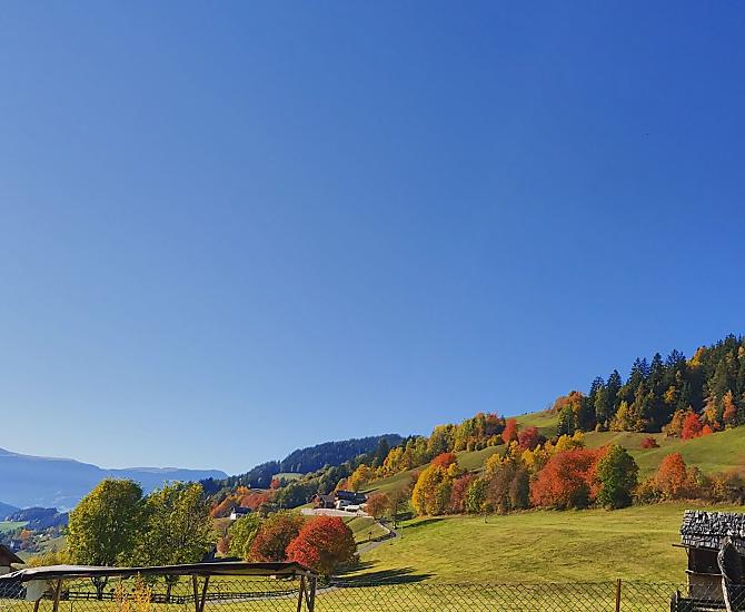 Gioco di colori con vista