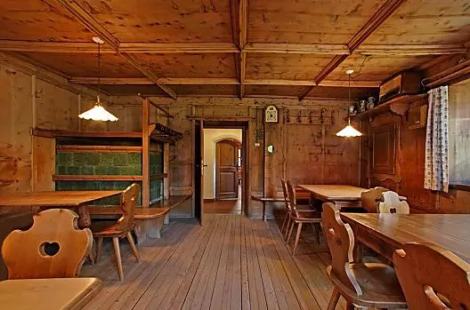 La storica Stube del Griesserhof