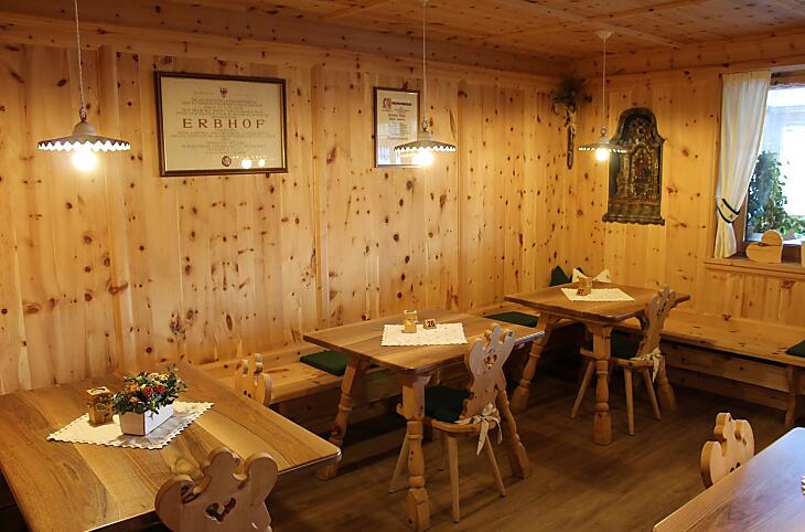 Stube in legno di cirmolo