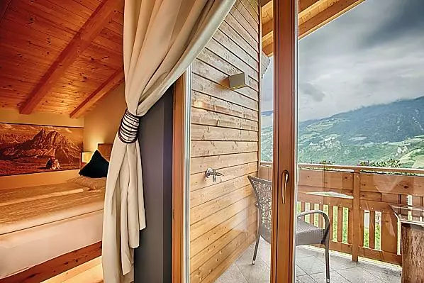 Balkon der Dachwohnung