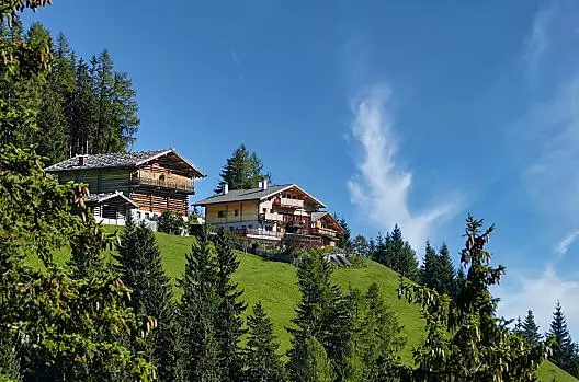 Vista del maso Gigglhirn