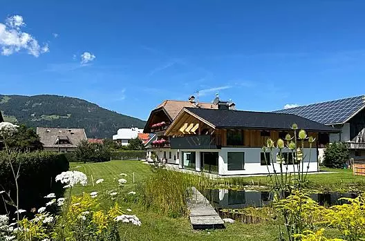 La nostra nuova casa in legno. Al suo interno si trova lo Chalet Anima.
