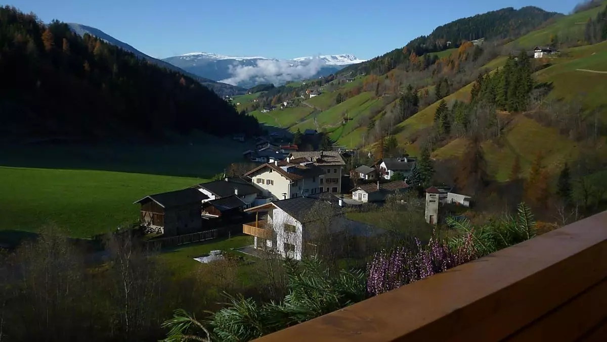 Vista dal balcone