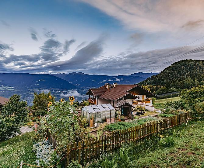Maso di montagna situato in posizione idilliaca e tranquilla