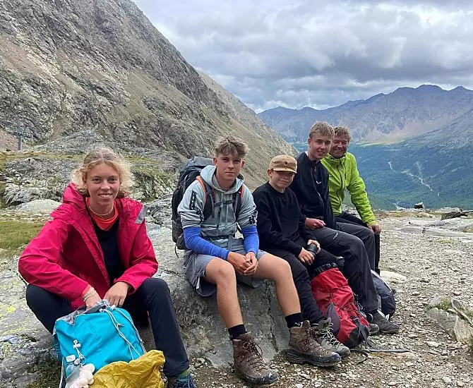 Escursione guidata sulla Punta della Vedretta in Val Senales
