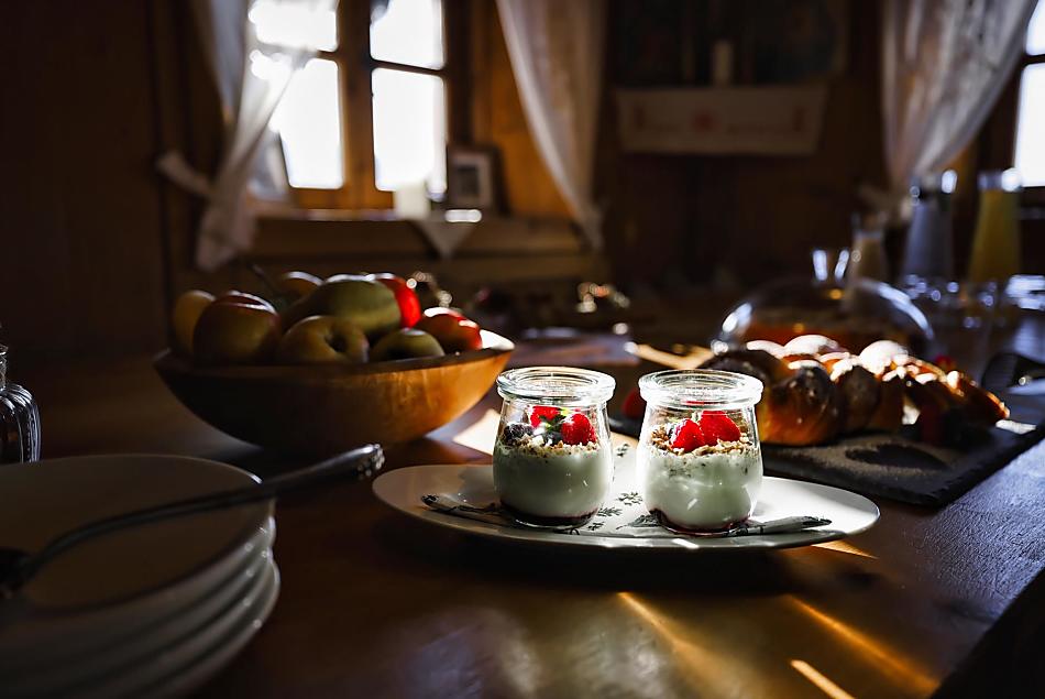 La colazione nella nostra Stube