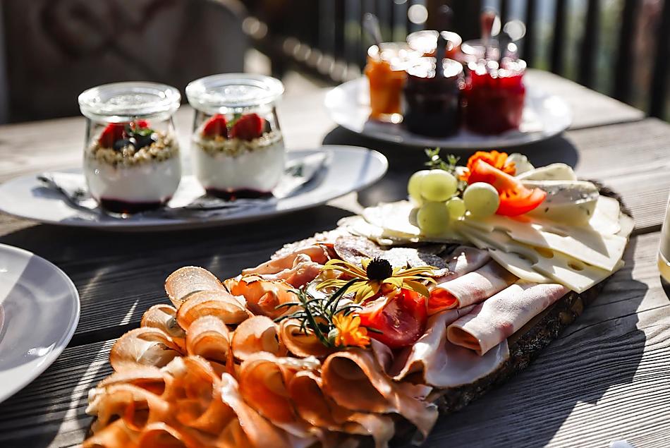 Colazione sulla nostra terrazza solarium