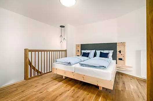 Camera da letto dell'appartamento Kanzi