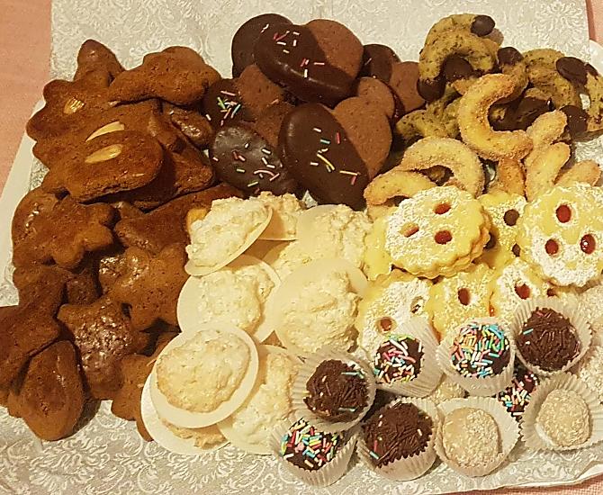 In inverno, i biscotti fatti in casa non possono mancare