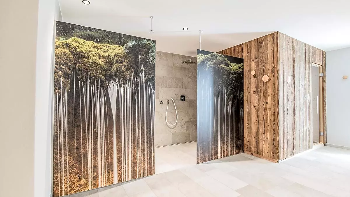 Sauna finlandese con bagno turco