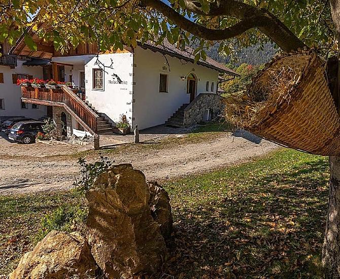 Atmosfera autunnale all'Obermoserhof.