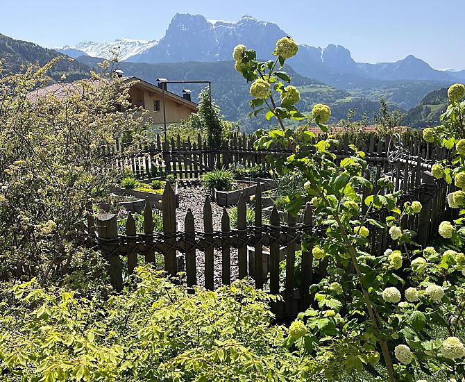 Il nostro giardino contadino certificato da "Natur im Garten" (natura in giardino)