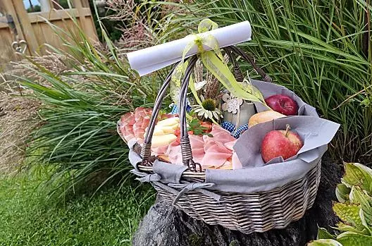 Il nostro cestino della colazione a richiesta.