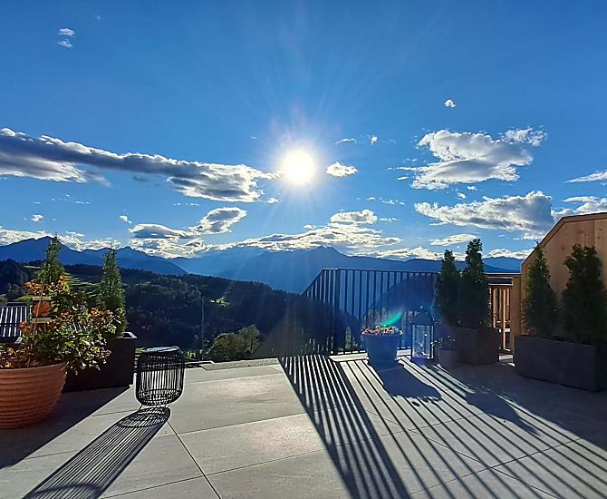 Piacere e relax sulla nostra terrazza