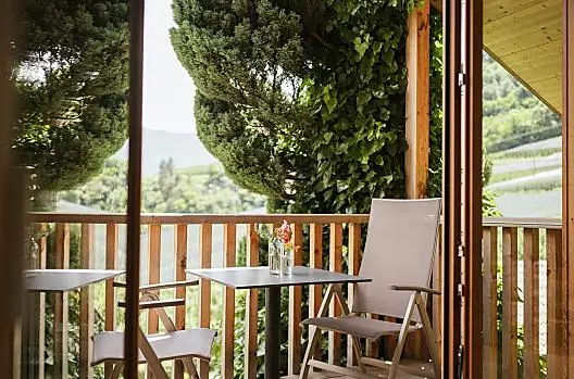 Zona relax sul balcone