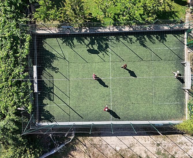 Il nostro campo da calcio privato del maso!