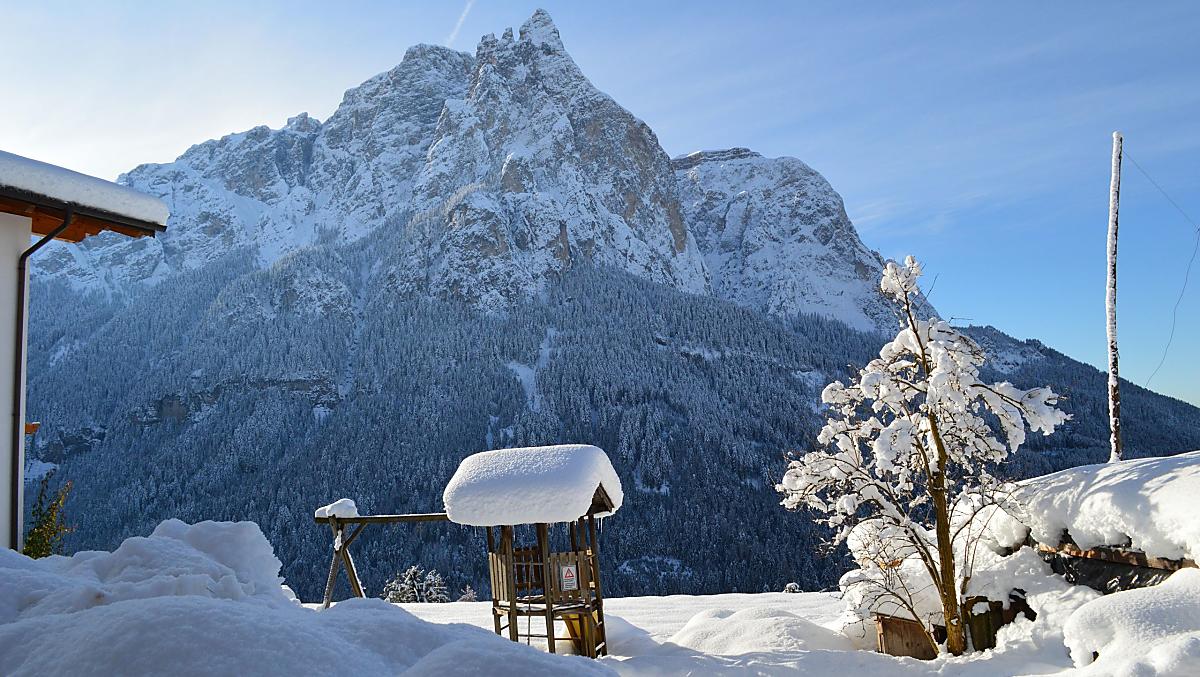 Il nostro parco giochi in veste invernale