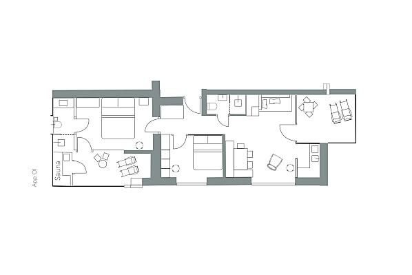 Skizze Wohnung Oi