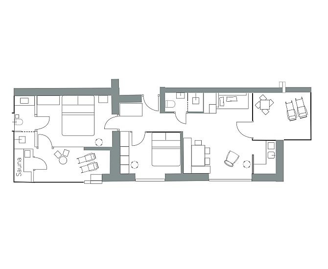 Skizze Wohnung Oi