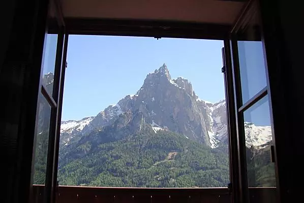Blick auf den Santner