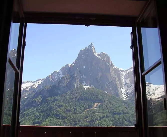 Blick auf den Santner