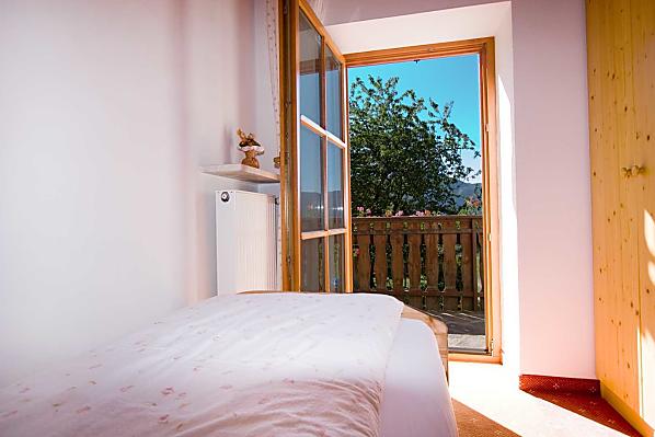 Blick auf den Balkon