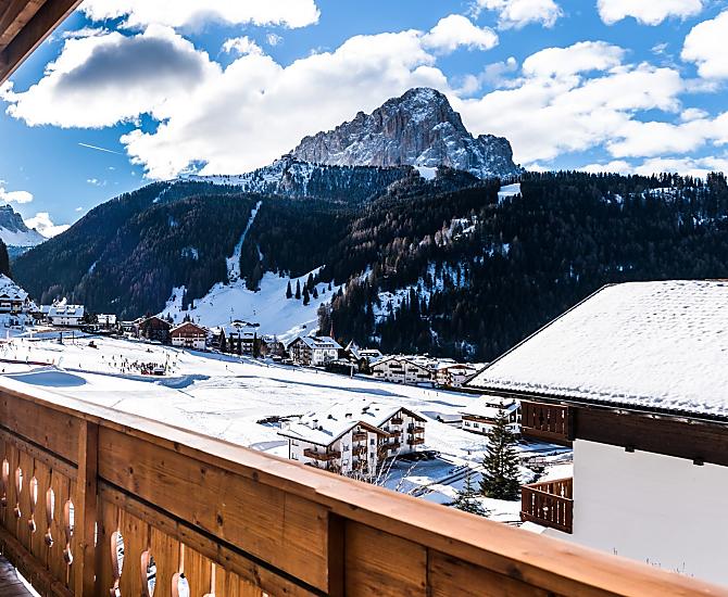 Blick zum Langkofel