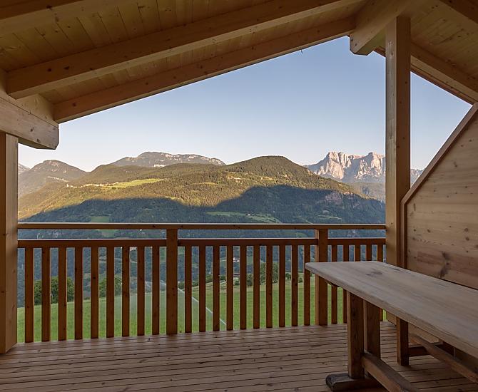 Terrasse mit bester Aussicht